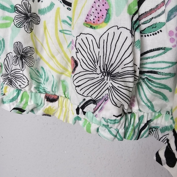 Free People Lots of Love Printed Halter Top Size M Medium - Picture 12 of 12